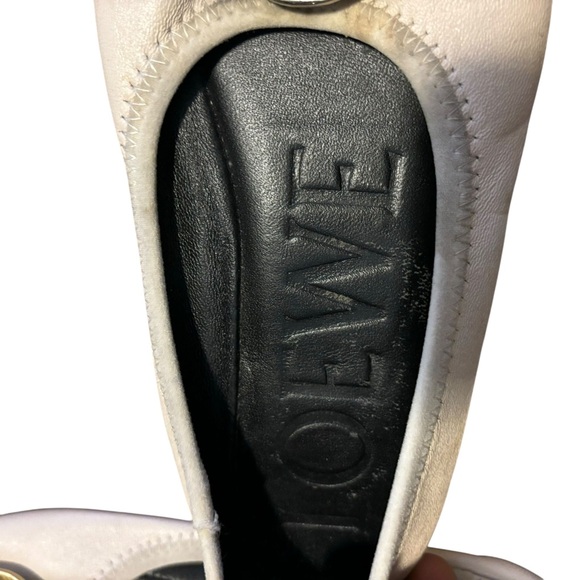 Loewe leather ballet flats Medallion Share - Picture 3 of 10